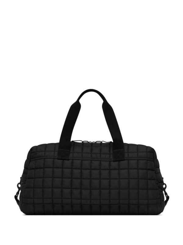 Saint Laurent Nuxx logo-patch quilted duffle bag - Image 2