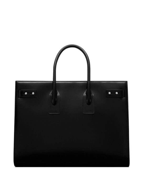 Saint Laurent large Sac de Jour patent-leather tote bag - Image 2