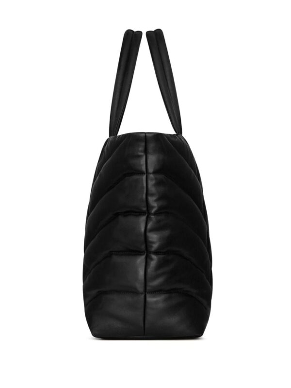 Saint Laurent Puffer leather tote bag - Image 4