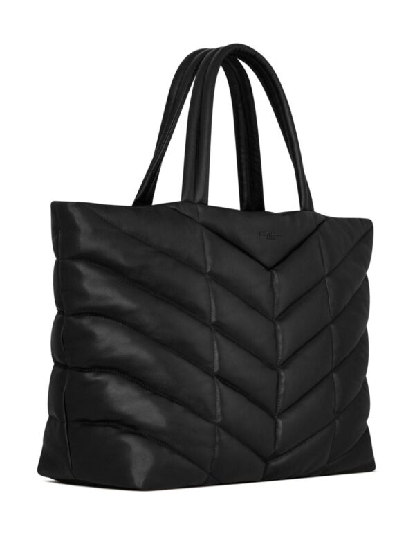 Saint Laurent Puffer leather tote bag - Image 3