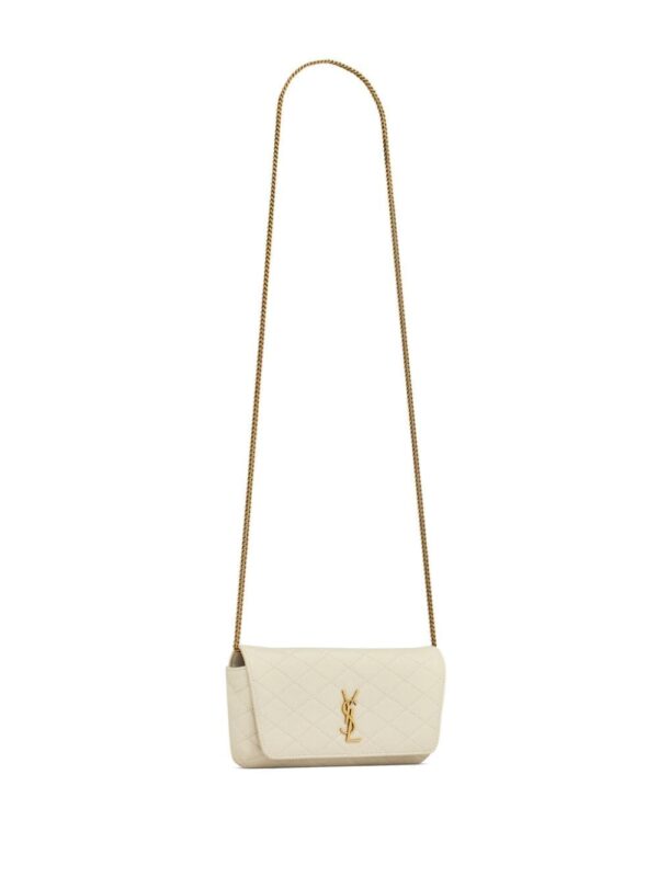 Saint Laurent Gaby quilted leather phone case - Image 3