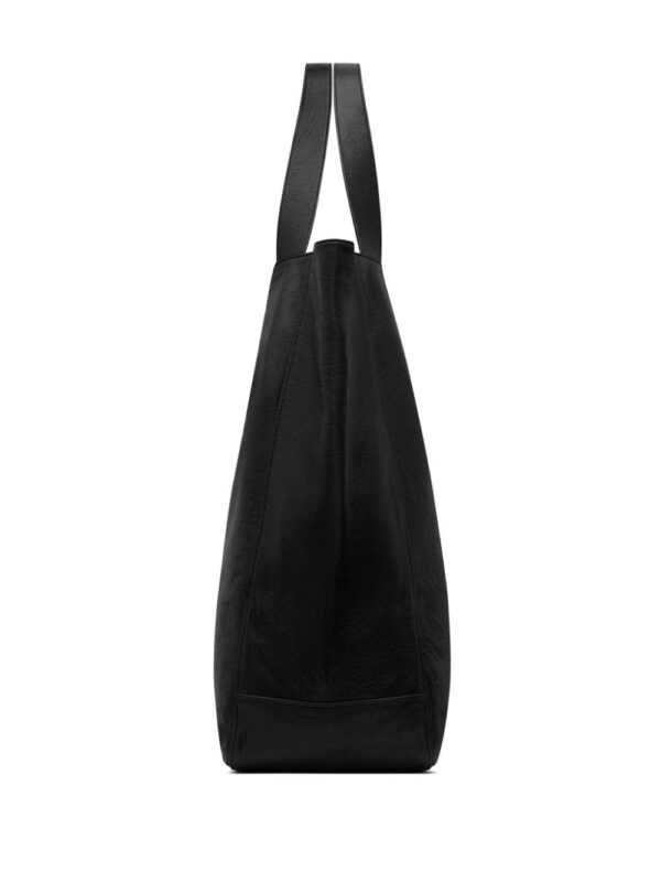 Saint Laurent logo-patch tote bag - Image 4