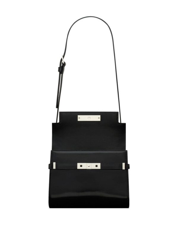 Saint Laurent mini Manhattan leather shoulder bag - Image 5