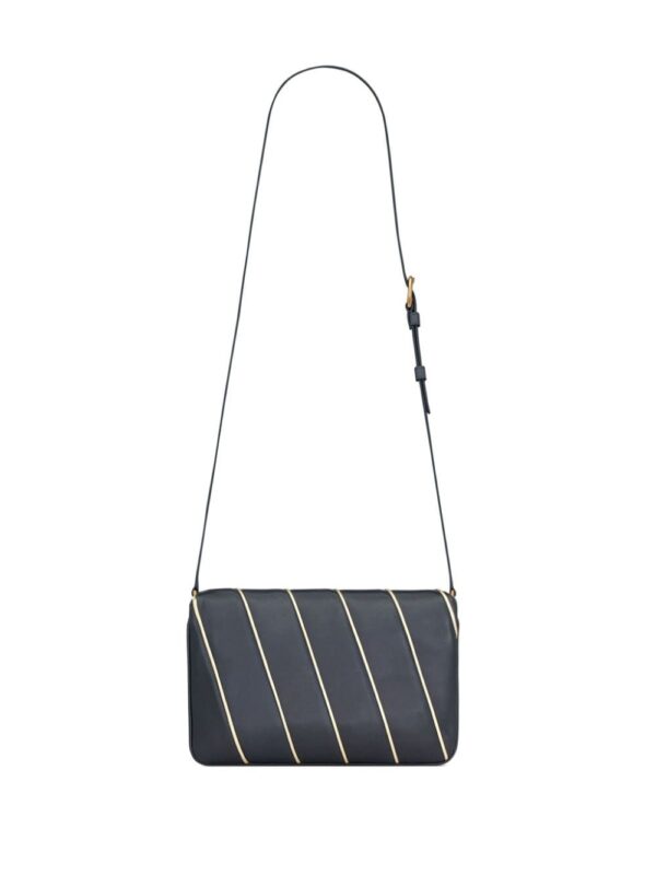 Saint Laurent Le Maillon striped shoulder bag - Image 2