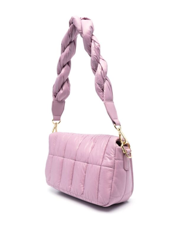 Love Moschino logo-plaque padded crossbody bag - Image 4