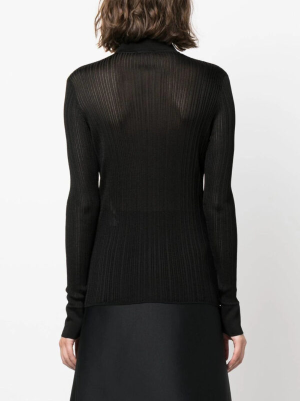 TOM FORD  fine ribbed polo-collar shirt - Image 4