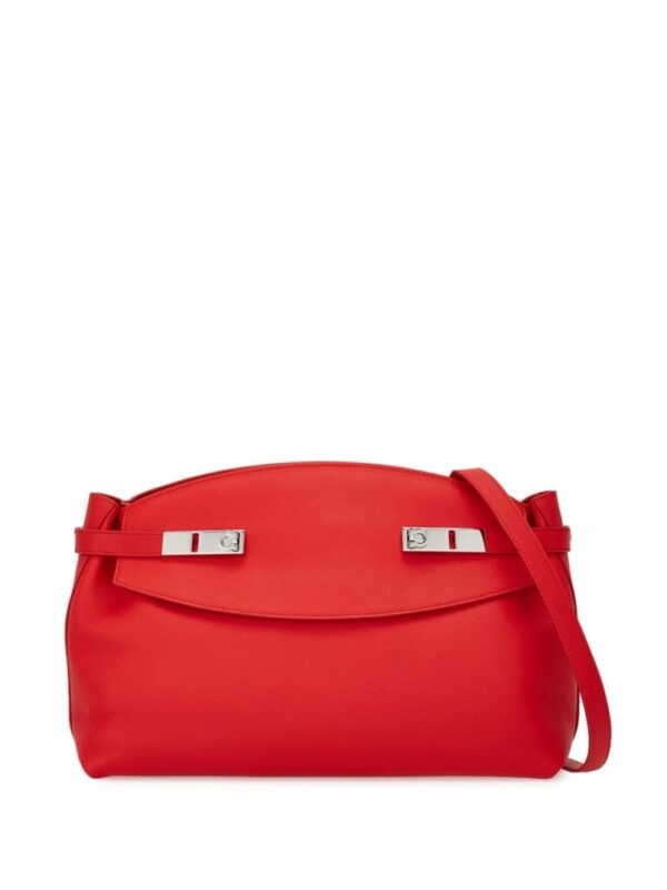 Ferragamo Hug pouch leather bag