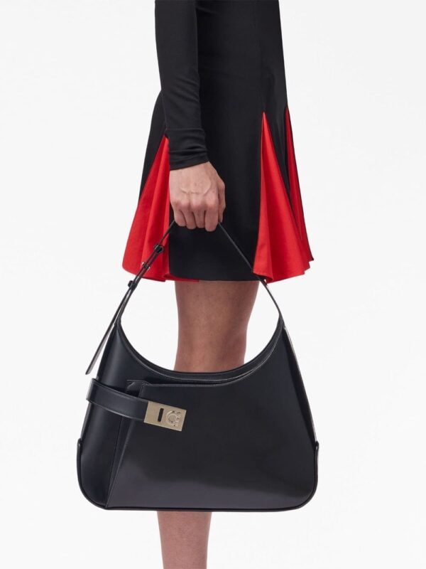 Ferragamo Hobo Gancini-buckle shoulder bag - Image 2
