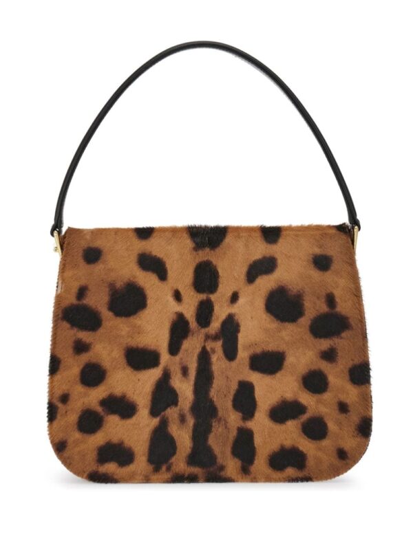 Ferragamo small Semi-rigid leopard-print tote bag - Image 3