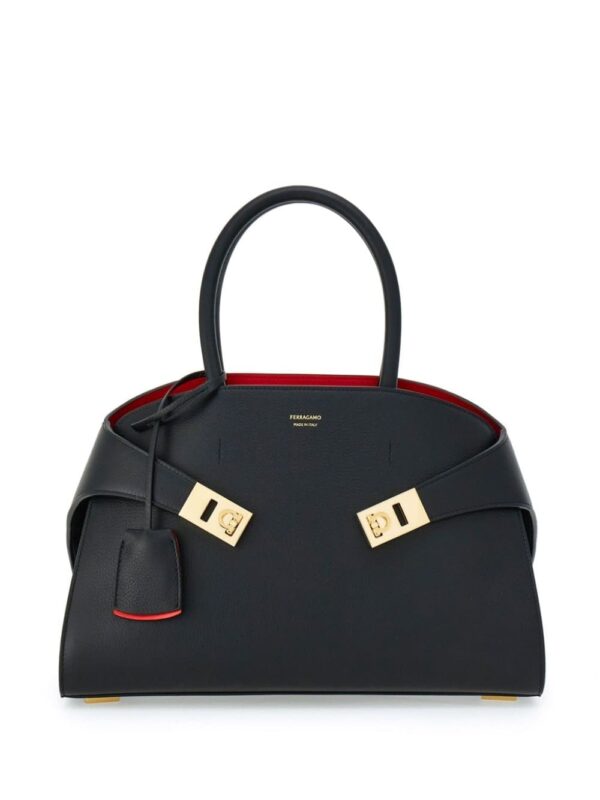 Ferragamo small Hug leather tote bag