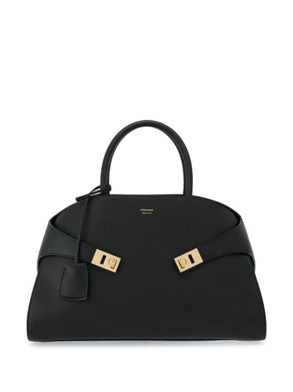 Ferragamo Hug leather tote bag