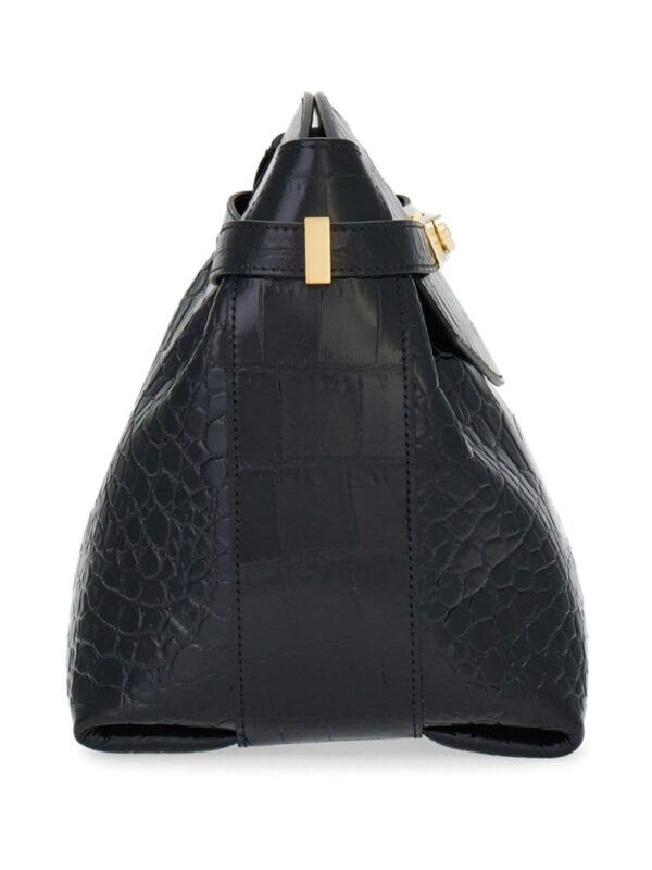 Ferragamo Large Pouch Gancini-buckle clutch bag - Image 3