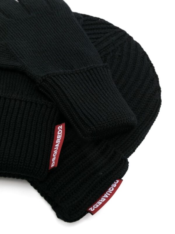 DSQUARED2 set-of-two wool beanie - Image 2