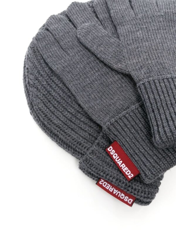 DSQUARED2 set-of-two wool beanie - Image 2