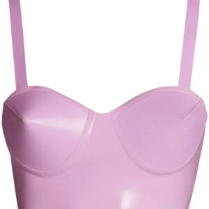 Maison Margiela  latex balconette bra