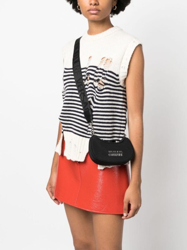 Versace Jeans Couture logo-lettering crossbody bag - Image 2