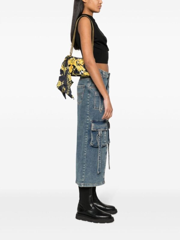 Versace Jeans Couture Thelma Barocco-print crossbody bag - Image 2