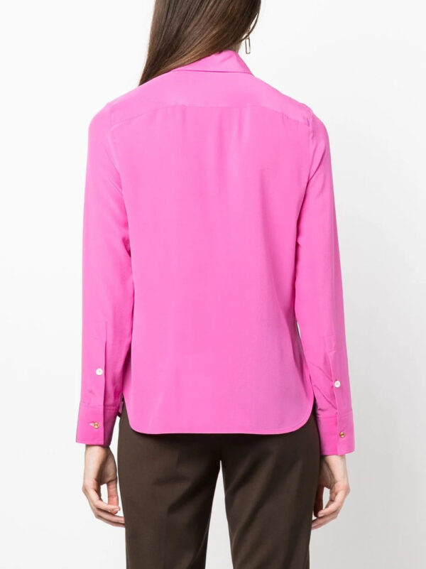 Stella McCartney  long-sleeve silk shirt - Image 4