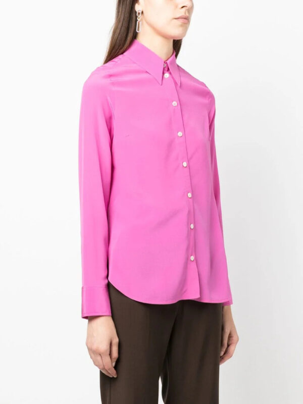 Stella McCartney  long-sleeve silk shirt - Image 3