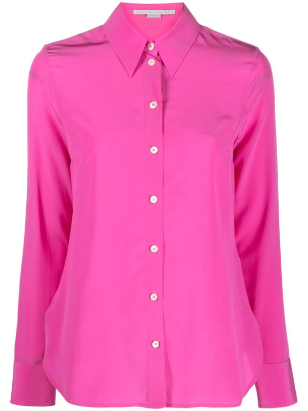 Stella McCartney  long-sleeve silk shirt