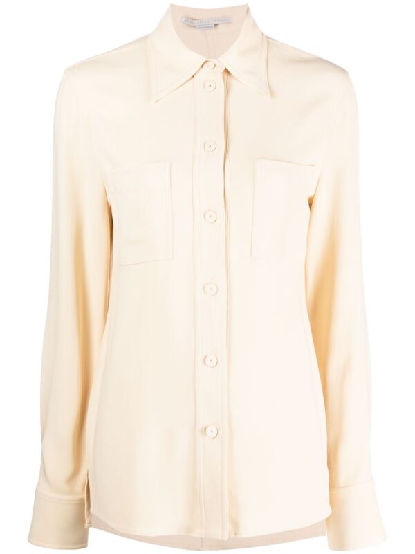 Stella McCartney  pointed-collar button-up shirt