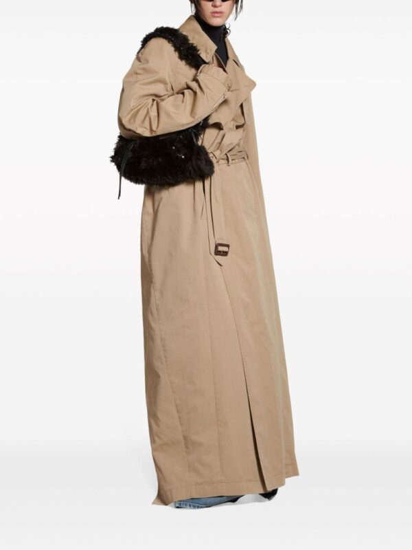 Balenciaga Le Cagole XS faux-fur shoulder bag - Image 2