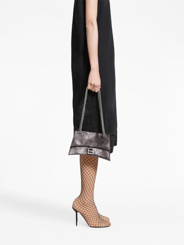 Balenciaga small Crush chain-strap shoulder bag - Image 3