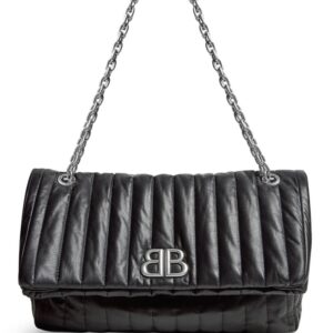 Balenciaga medium Monaco chain-strap quilted shoulder bag