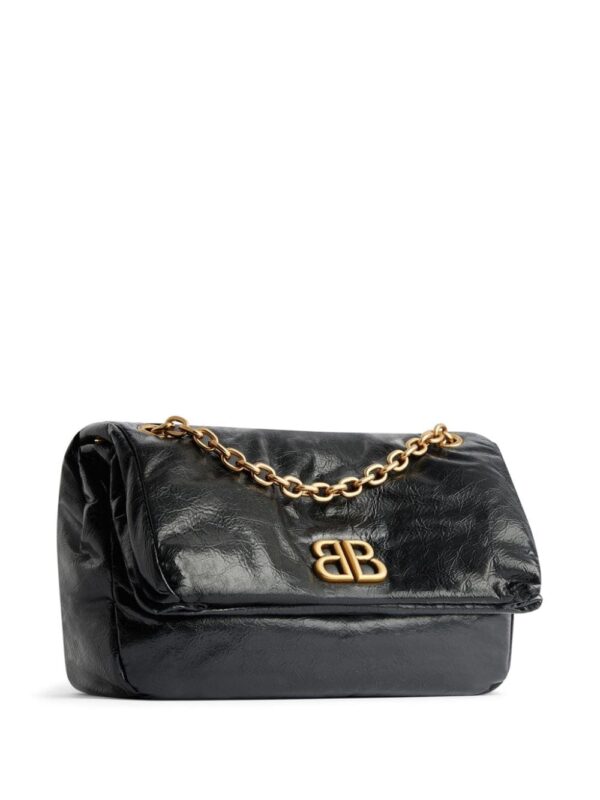 Balenciaga small Monaco chain-strap shoulder bag - Image 3