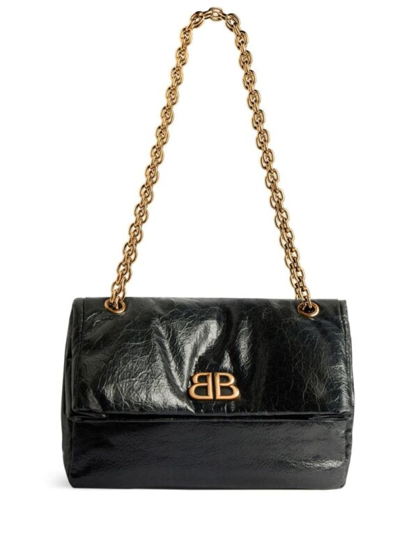 Balenciaga small Monaco chain-strap shoulder bag