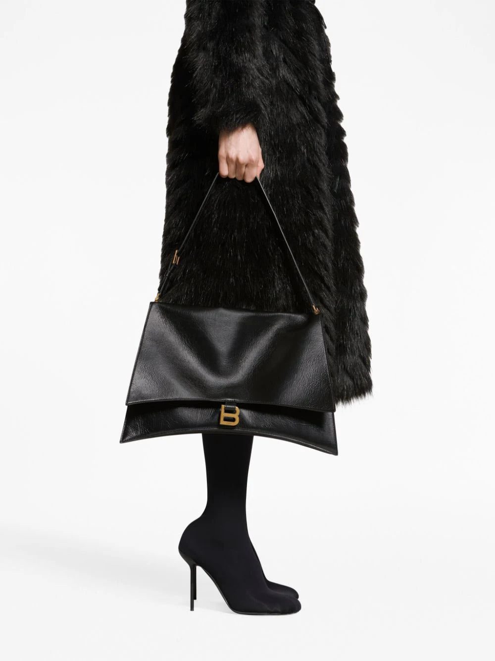 Balenciaga large Crush Sling shoulder bag - Image 3