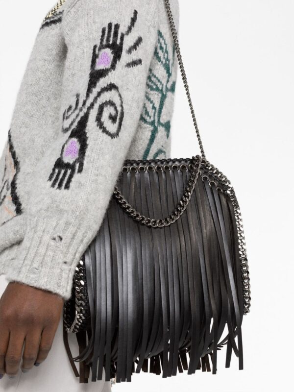 Stella McCartney Falabella fringed tote bag - Image 3