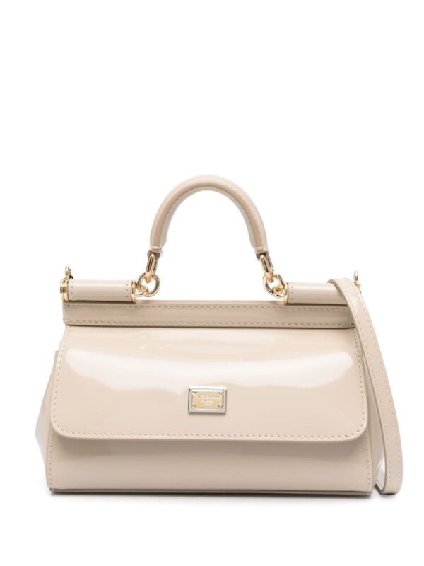 Dolce & Gabbana small Sicily leather tote bag