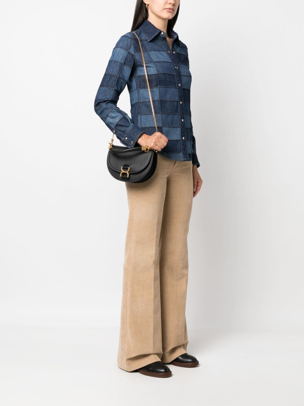 Chloé Marcie chain flag shoulder bag - Image 2