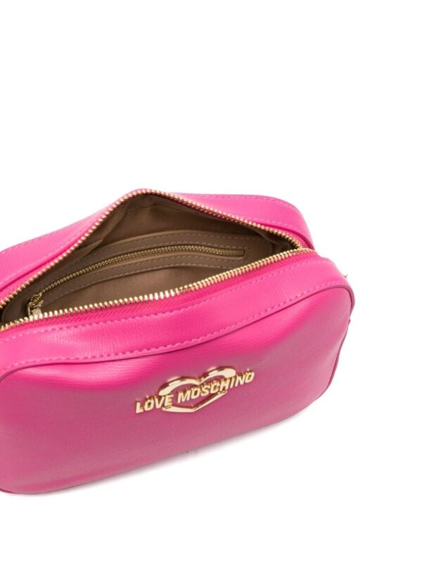 Love Moschino logo-plaque crossbody bag - Image 5