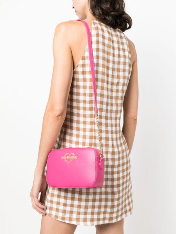 Love Moschino logo-plaque crossbody bag - Image 2