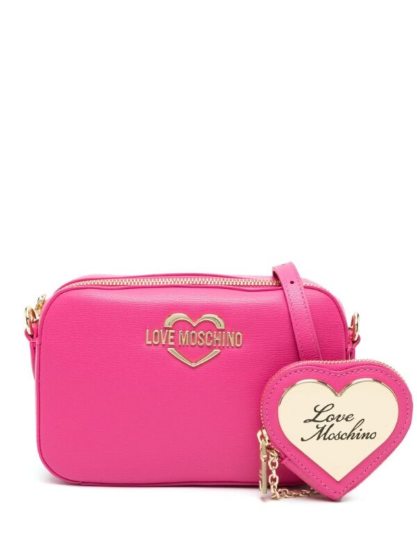 Love Moschino logo-plaque crossbody bag
