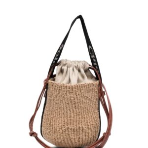ChloƩ small Woody basket bag