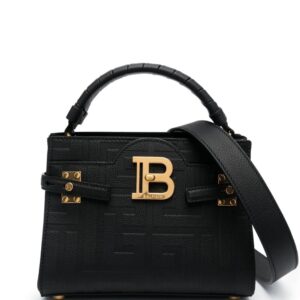 Balmain B-Buzz 22 leather tote bag