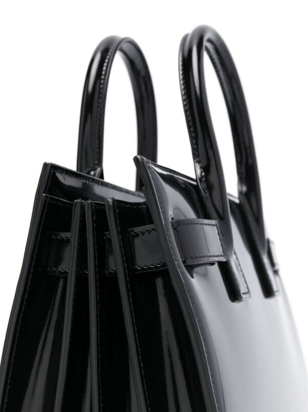 Saint Laurent Sac De Jour patent leather handbag - Image 5