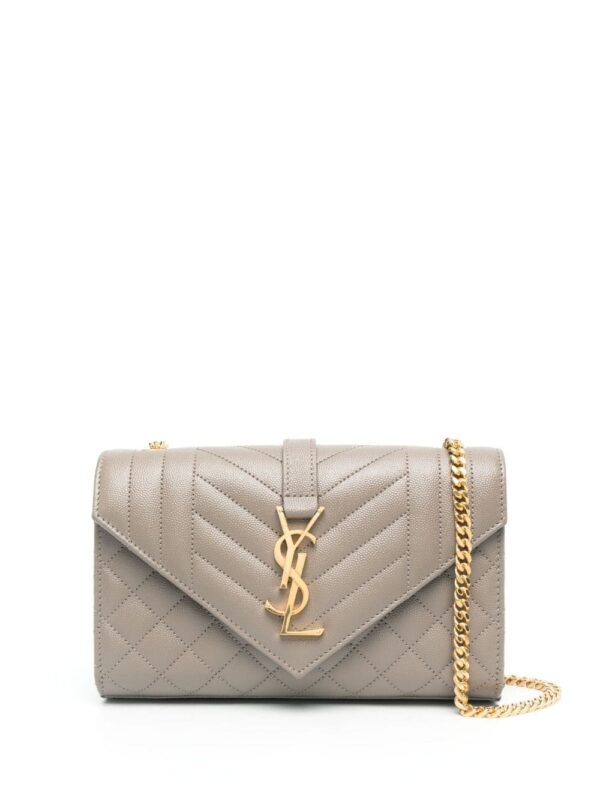 Saint Laurent Envelope small leather crossbody bag