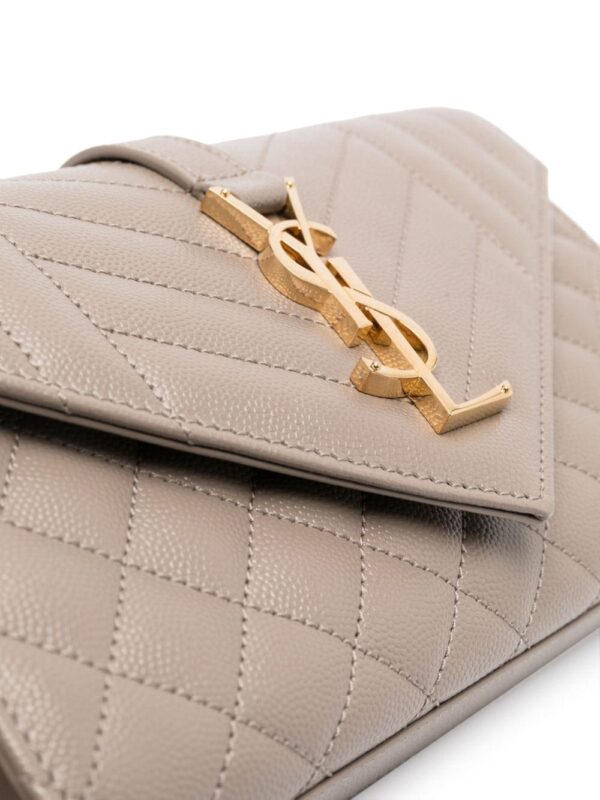 Saint Laurent Envelope small leather crossbody bag - Image 5