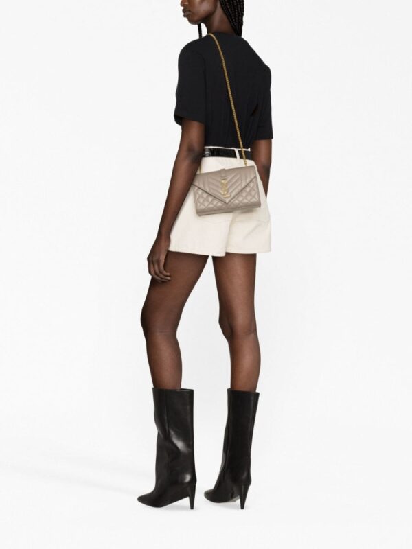 Saint Laurent Envelope small leather crossbody bag - Image 2