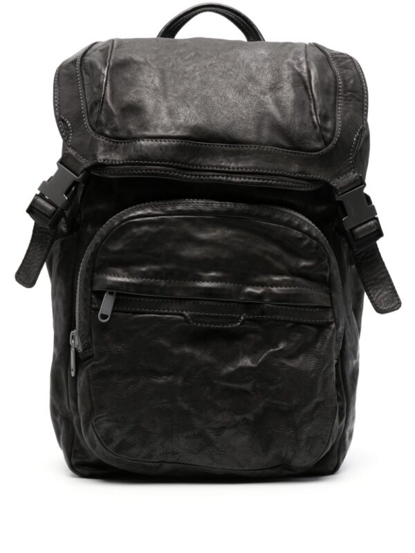 Officine Creative Recruit 006 leather backpack