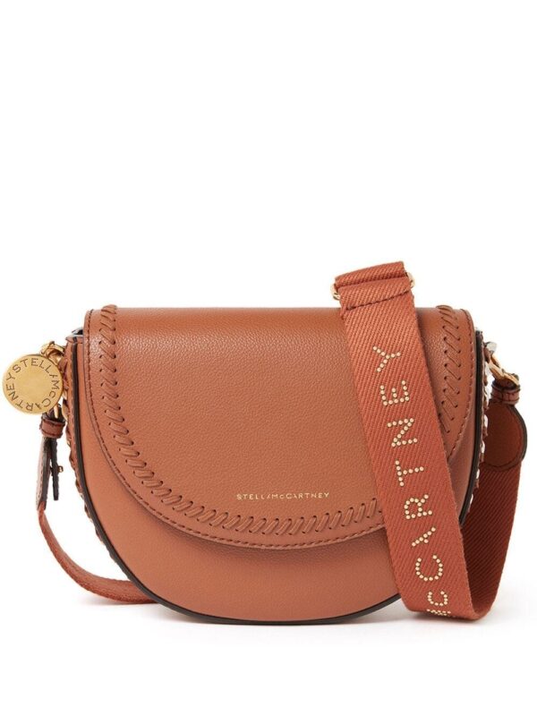 Stella McCartney logo-strap shoulder bag