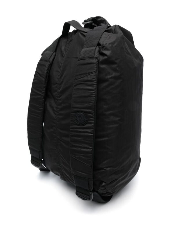 Moncler logo-print zipped backpack - Image 3