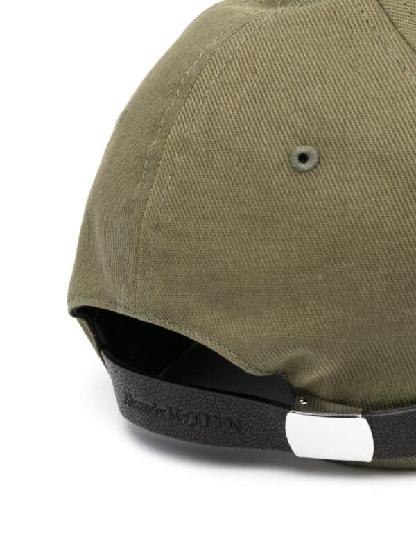 Alexander McQueen embroidered-motif baseball cap - Image 2