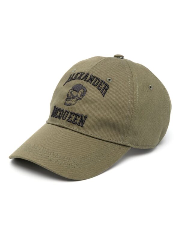 Alexander McQueen embroidered-motif baseball cap