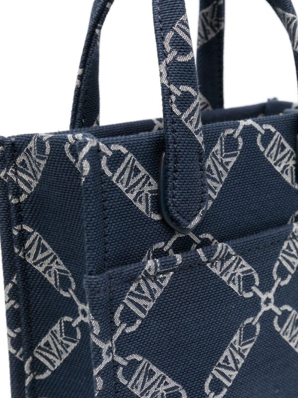 Michael Michael Kors Gigi Empire logo-jacquard crossbody bag - Image 4
