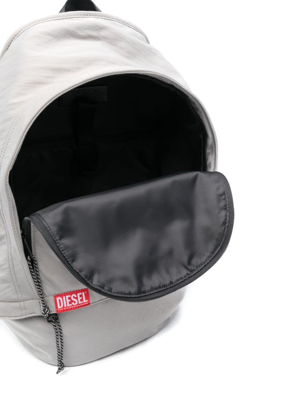 Diesel Race logo-patch backpack - Image 5